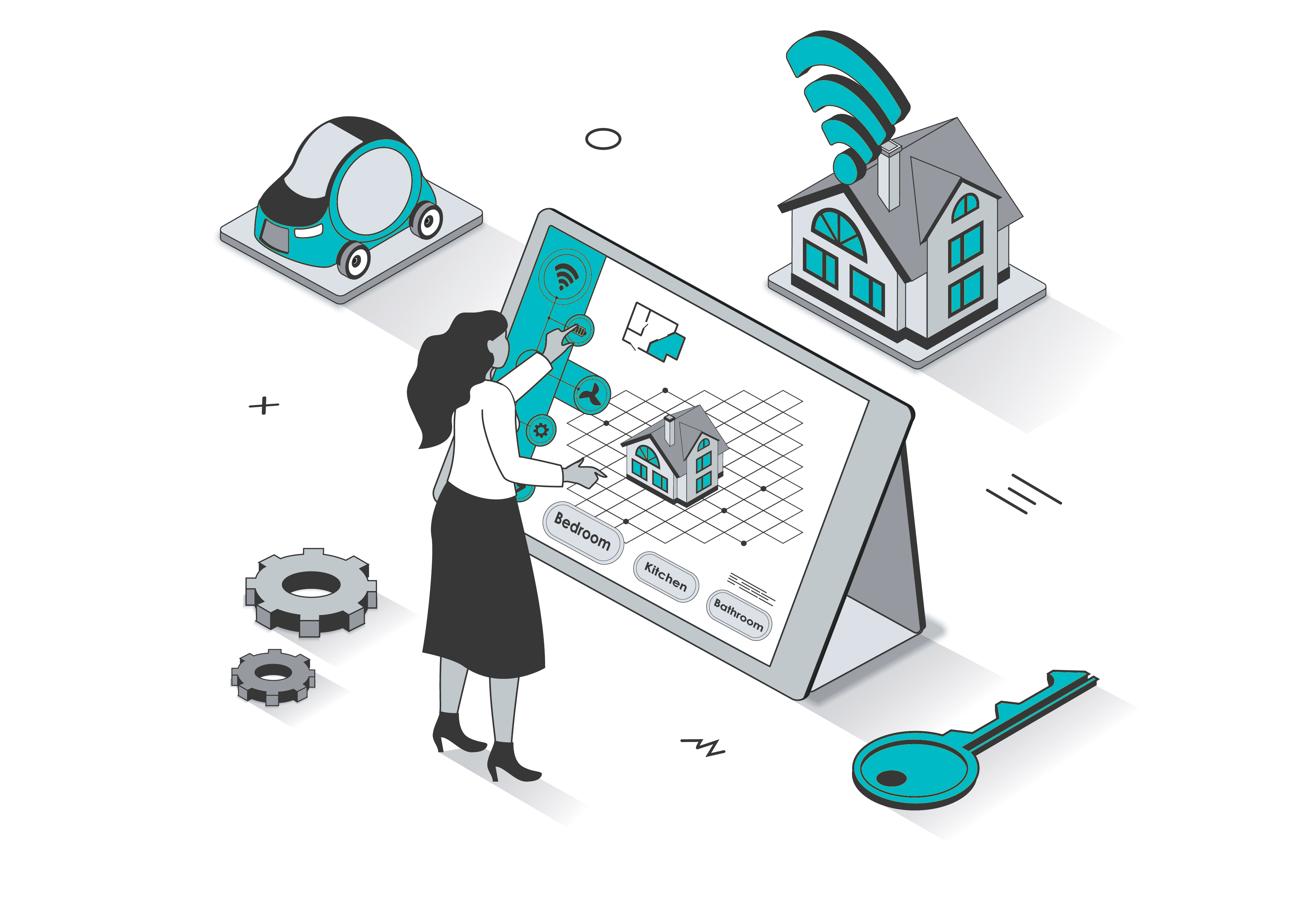Erp inmobiliario - Software para inmobiliarias #2 3 Smart home Homlity Herramienta para páginas web