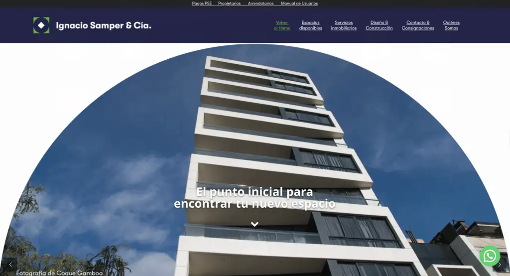 mejores inmobiliarias de Bogotá Ignacio Samper & Cía