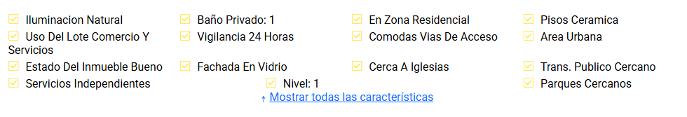 Personalización de Componente caracteristicas 2 caracteriticas 1 Homlity Herramienta para páginas web