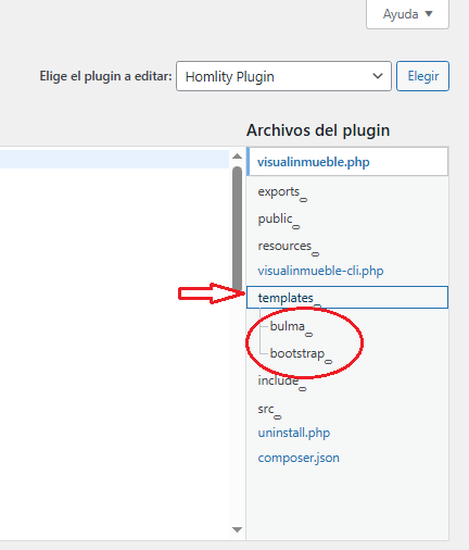 Personalizar Paginas del Plugin 6 nl Homlity Herramienta para páginas web