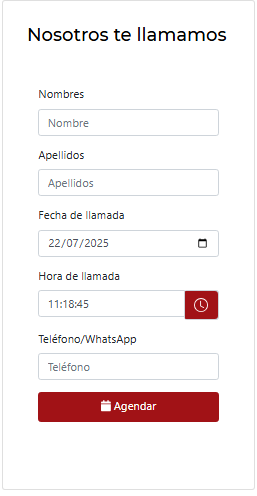 Personalización de Componente "formularios-leads" 2 798 Homlity Herramienta para páginas web