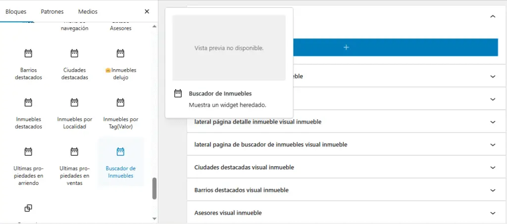 Agregar widgets en editores distintos a Elementor 3 84 Homlity Herramienta para Inmobiliarias