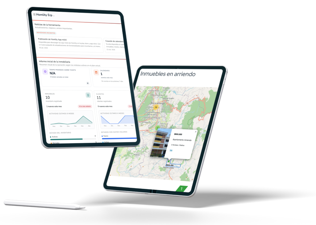 mockup 3 home operacion Homlity Herramienta para Inmobiliarias