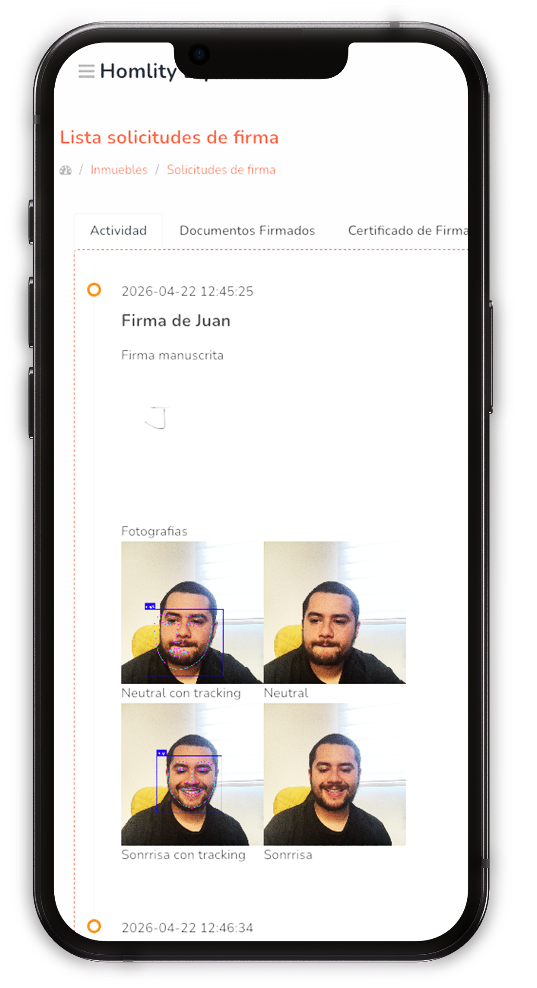 Cards de contrato acta inventario y Homlity Herramienta para Inmobiliarias