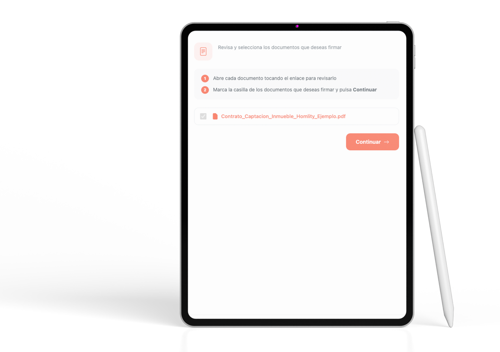 Inmobiliaria usando firma electrónica para cerrar documentos más rápido