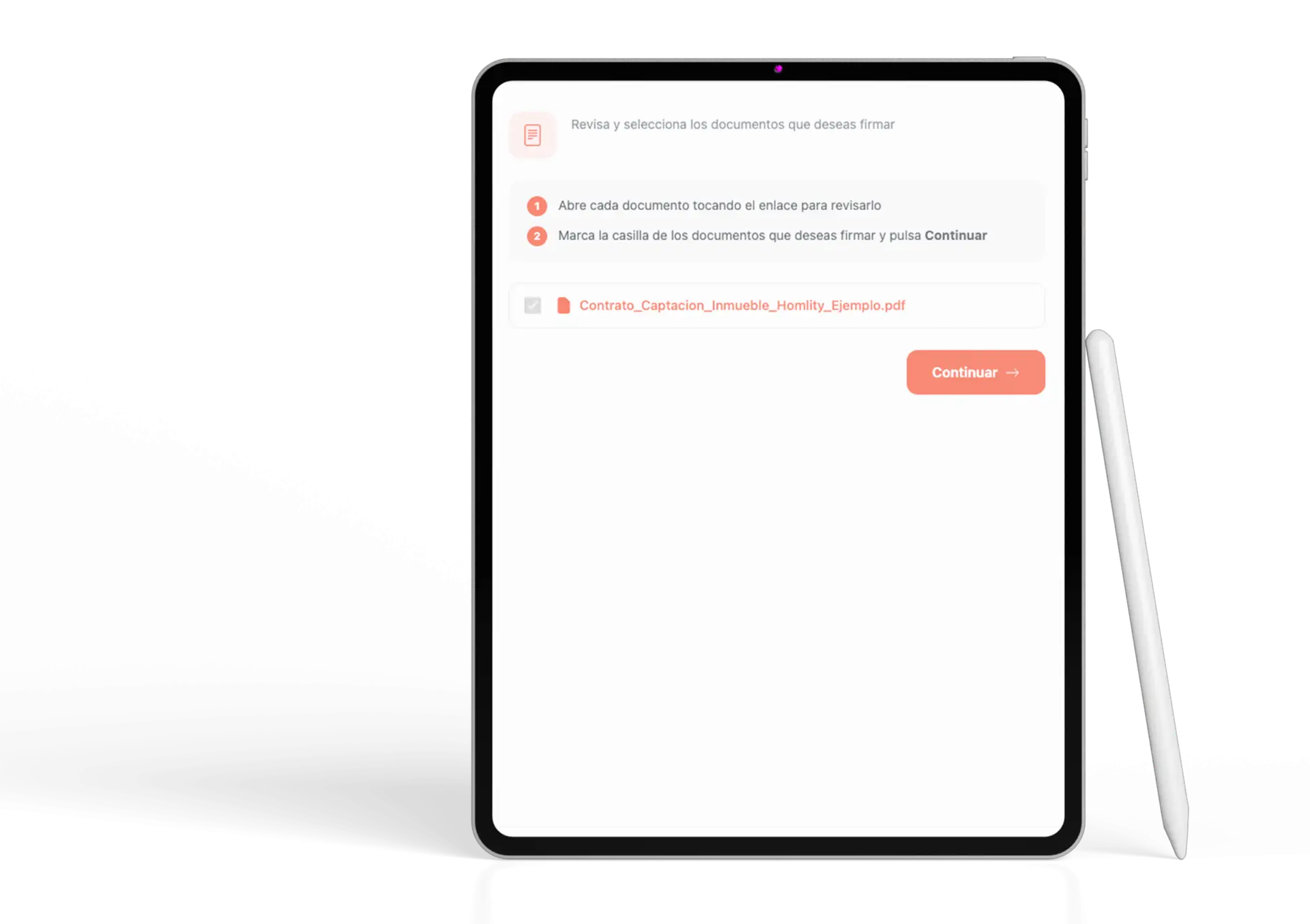Inmobiliaria usando firma electrónica para cerrar documentos más rápido