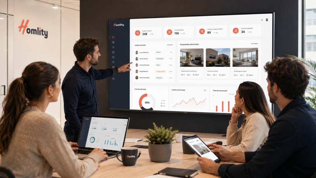 7 razones poderosas para mejorar el SEO inmobiliario 2 Página web inmobiliaria optimizada para captar leads inmobiliarios.