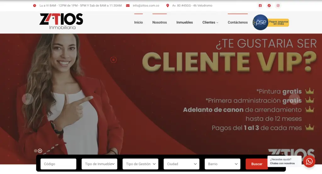 mejores inmobiliarias en Medellín zitios