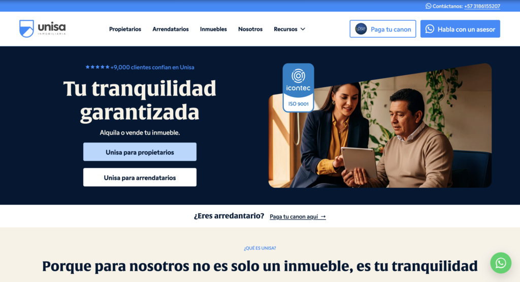 Top 6 de las mejores inmobiliarias de Cali 1 Screenshot 2026 07 11 at 8.33.10 PM Homlity Herramienta para Inmobiliarias