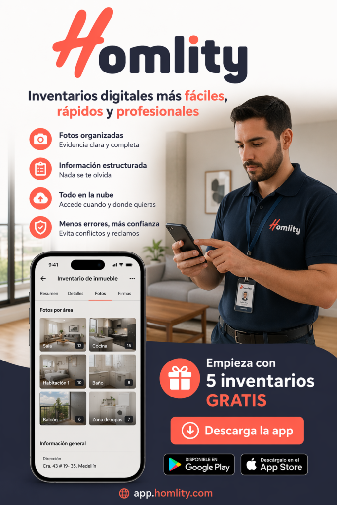 Aplicación para generar inventarios digitales de inmuebles